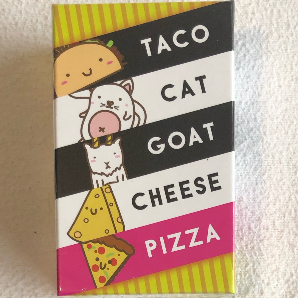 Taco Cat Goat Cheese Pizza Card Game by Dolphin Hat Games 2022 New / Sealed